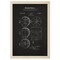 12" x 16" Basketball Patent 2 Framed Wall Art, Contemporary Home Décor, Glass Facing and Hanging Hardware Included